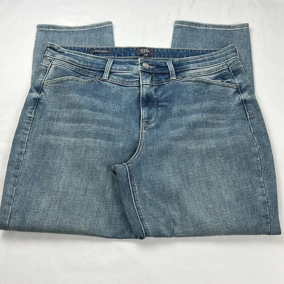 NYDJ Women’s Lift x Tuck Technology Girlfriend Stretchy Ankle Jean - Picture 2 of 10